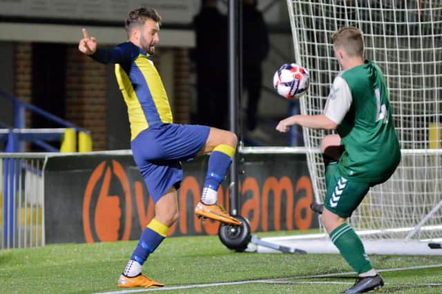 Moneyfields v Blackfield at Westleigh Park. Picture by Martyn White