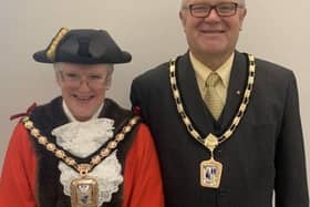 Rosy Raines with her consort, Graham Raines