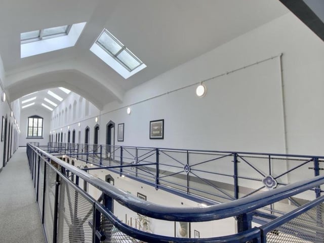 The property is leasehold and it comes with two bedrooms, two bathrooms and a reception room.