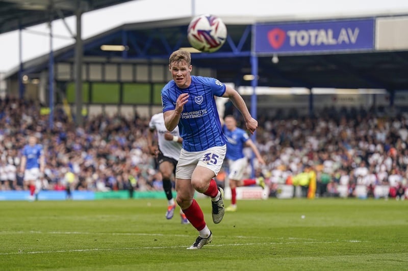 Dominant as ever in the air, while produced one excellent covering tackle in the second half. Pompey’s defence is so much better with the loanee in it.