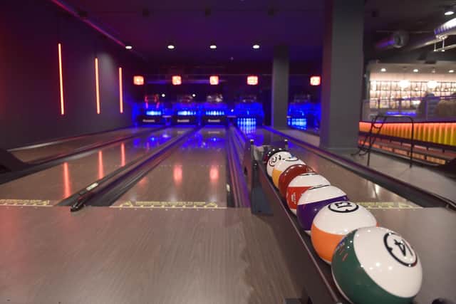 New bowling attraction Bowl Central has opened in Market Quay, Fareham. 

Picture: Sarah Standing