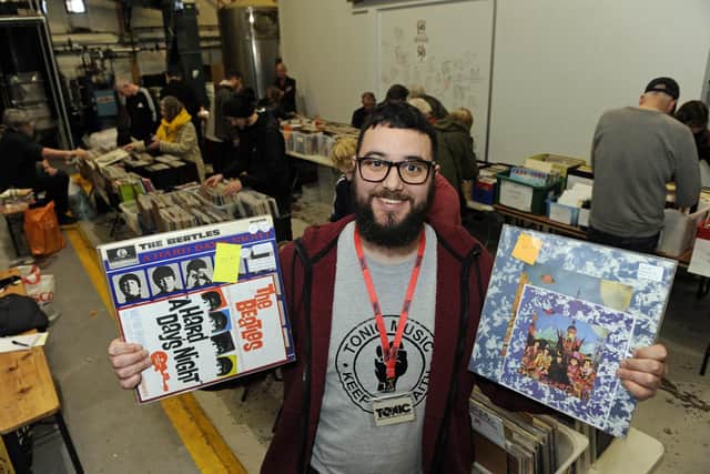 A record fair has been held at The Fallen Acorn Brewing Company in Gosport.Organiser Kieron Howes.Picture Ian Hargreaves (290220-4) 