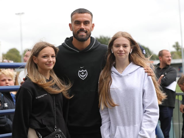 Pompey make their annual pre-season trip to the Hawks Picture: Dave Haines.