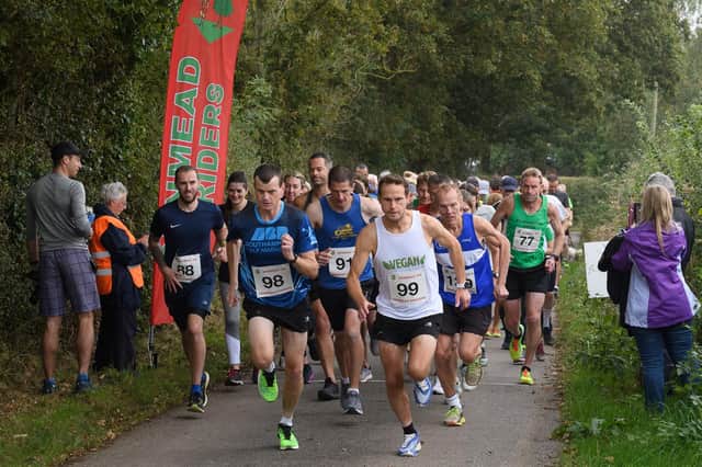 The start of the Denmead 10k.

Picture: Keith Woodland