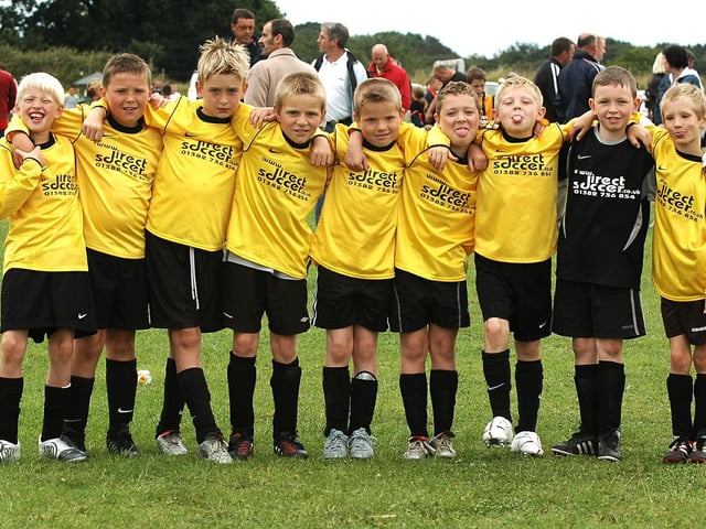Wimbledon Park Tigers U9s. Picture by Mick Young.