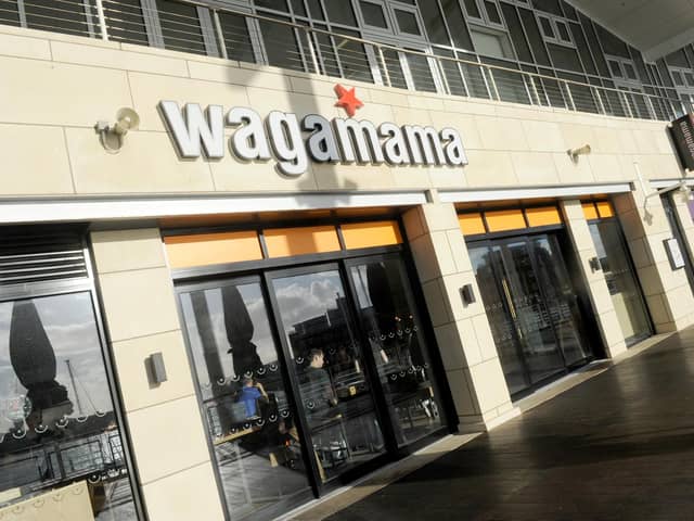 Wagamama in Gunwharf Quays, Portsmouth, was refurbished in 2016. Picture: Sarah Standing (161576-3362)