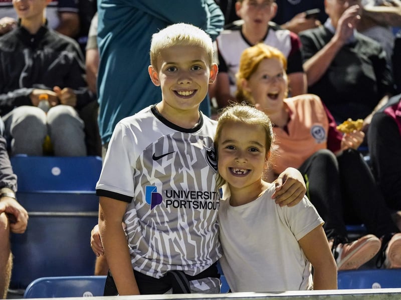 These two would have been thoroughly entertained when Pompey drew 3-3 with Fulham Under-21s in the EFL Trophy, before eventually winning the fixture 5-4 on penalties.