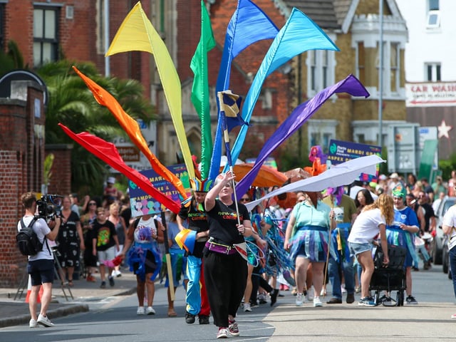 Ports Fest mardi gras parade, Albert Road, SouthseaPicture: Chris  Moorhouse (290624-260)