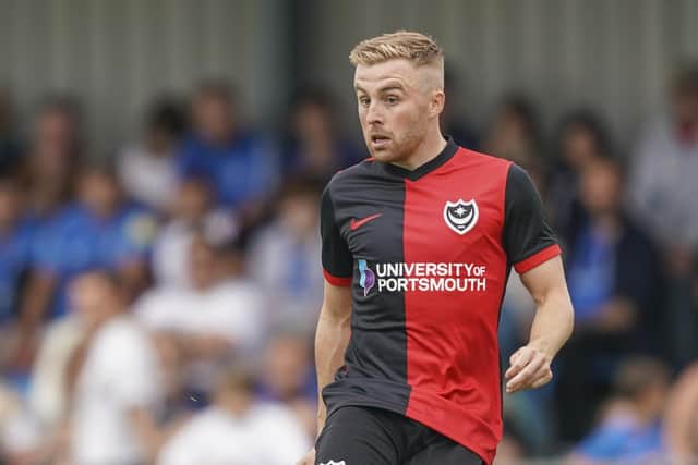 Pompey midfielder Joe Morrell