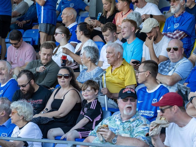 Pompey fans make annual pre-season trip to Westleigh Park