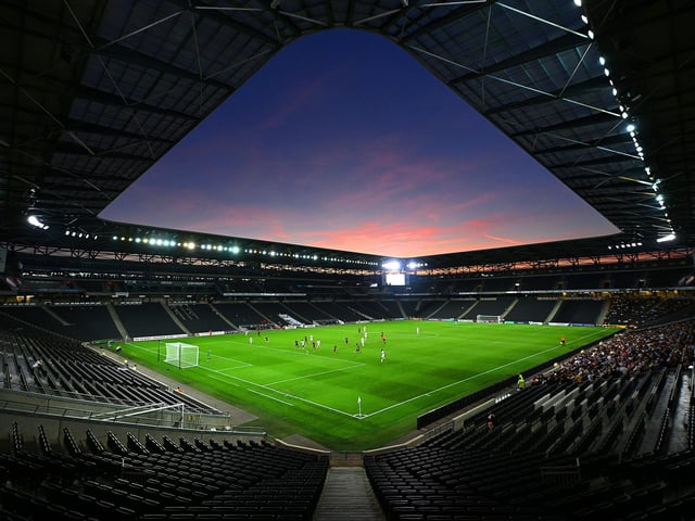 Average attendance: 8,344; Capacity: 30,500.