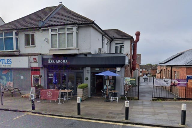 Bar Aroma on Havant Road, Drayton, was a favourite café of two of our readers.