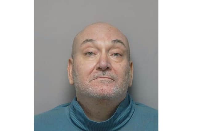 Paul Searle, 59, of St David’s Road, Southsea, has been jailed for seven years after attacking two ambulance workers armed with a meat cleaver. Picture: Hampshire and Isle of Wight Constabulary.
