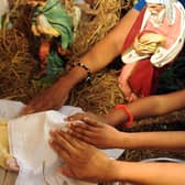 A nativity scene
Picture: Lakruwan Wanniarachchi/AFP via Getty Images