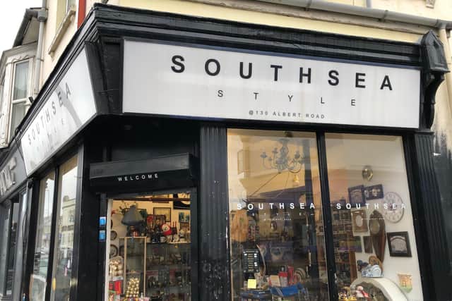 Southsea Style antique and collectibles shop in Albert Road. Picture: Richard Lemmer