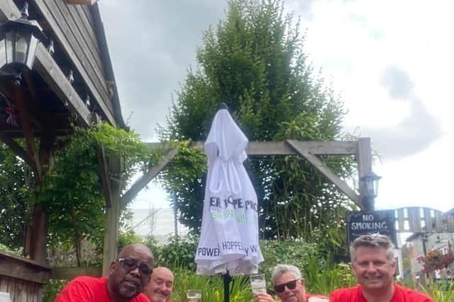 The group of Fareham veterans will hike 50 miles in aid of an armed forces charity.
