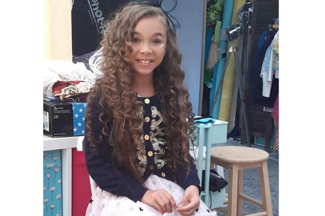 Lexie Fretwell, 9 from Whiteley, has just landed her first role in a major Netflix film