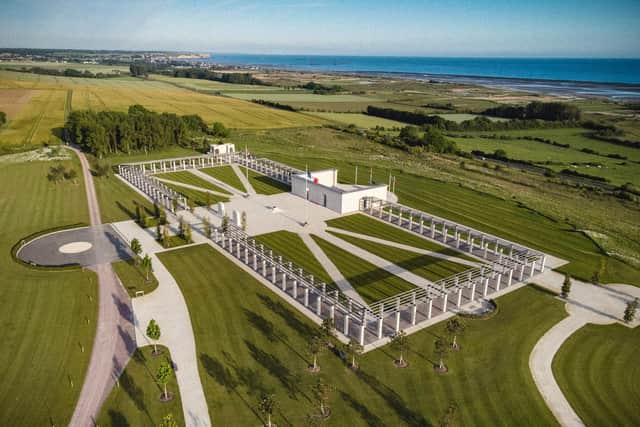 The British Normandy Memorial in Ver-sur-Mer, Normandy, where commemorations will be held to honour those who lost their lives at D-Day. The 80th anniversary of the event is on June 6, 2024, but questions have been raised about Portsmouth's involvement. Picture: MoD.