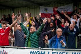 Hawks' supporters. Picture: Kieran Louloudis
