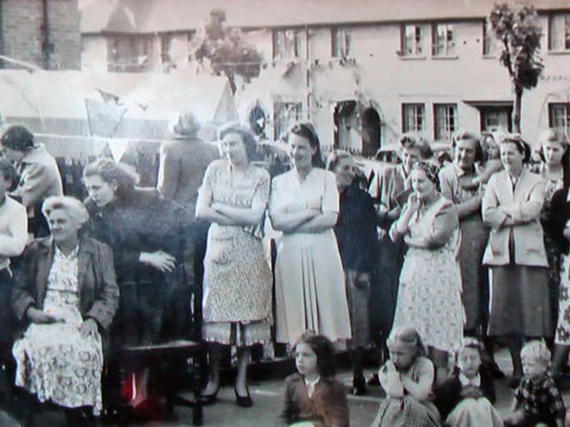 A street party in Eastern Avenue, Milton, Portsmouth.