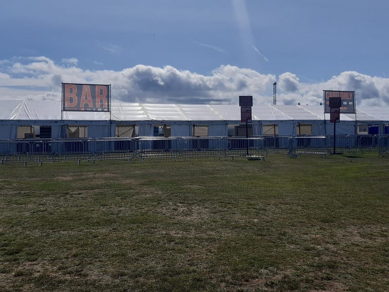 One of the bar areas near to the Common Stage