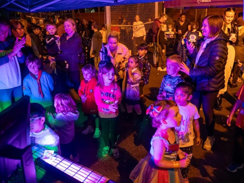 Families turned out to enjoy Halloween fun at a free community event organised by Portsmouth City Council.