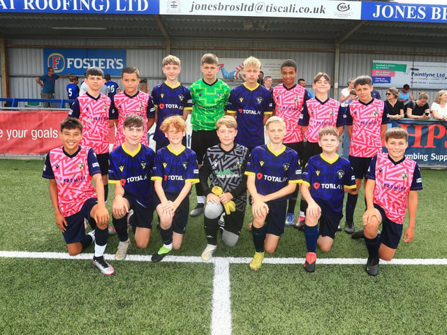 Havant and Waterlooville Kestrels U13s at the Havant and Waterlooville Summer Tournament. Picture: Dave Haines