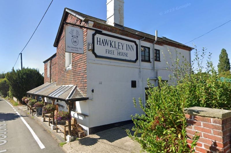 The Hawkley Inn in Liss boasts a locally sourced menu which changes daily. They have a rating of 4.7 from 124 reviews on OpenTable.