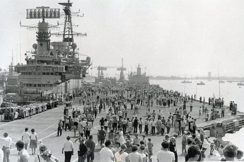 Portsmouth Navy Days packed full of excited people in 1983. The News PP4990