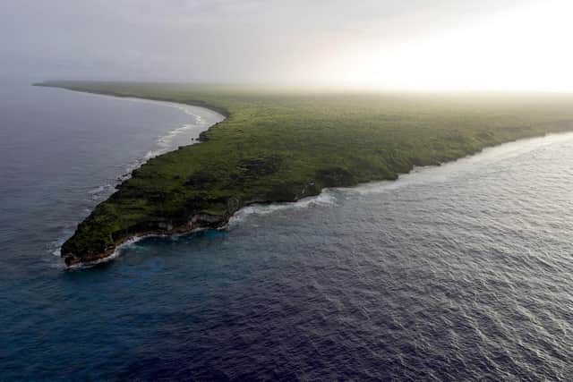 Henderson Island - formerly also San Juan Bautista and Elizabeth Island - is an uninhabited member of the Pitcairn Islands archipelago in the south Pacific Ocean
Picture: LPhot Joe Cater