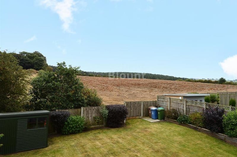 The rear garden backs on to farmland. No need to worry about privacy, peace and quiet.