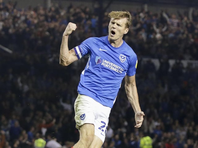 Club: Pompey; Age: 28; Position: Centre-back; Appearances: 39; Goals: 5; Assists: 0; WhoScored rating: 7.04