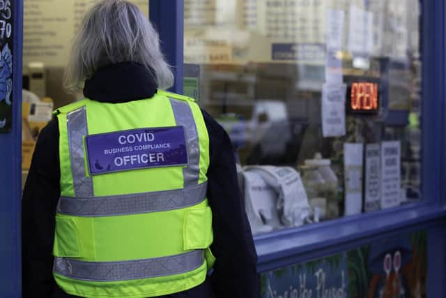 Portsmouth City Council Covid business compliance officers, known as Covid marshals. Picture: Portsmouth City Council
