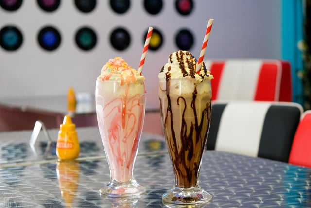 Milkshakes are on the menu at Karen's Diner