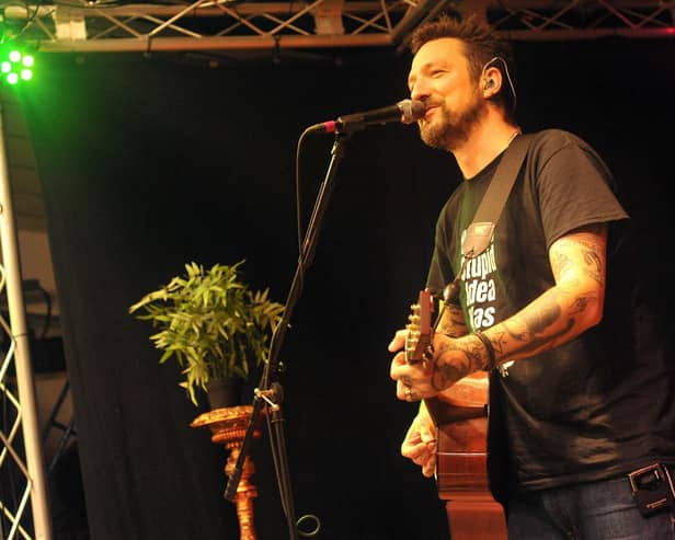 Frank Turner at Staggeringly Good Brewery, Portsmouth at 9am, Sunday, May 5, 2024. Picture by Paul Windsor