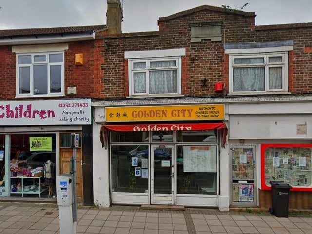 Golden City, on Cosham High Street, has a rating of 4.4 out of five from 60 reviews on Google.