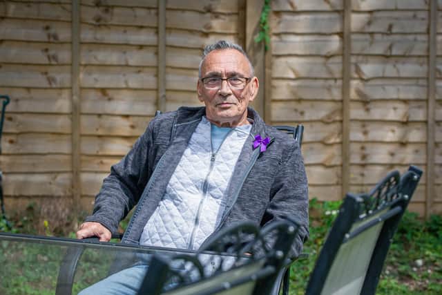 Leigh Park pensioner, Mick Powell, believes he could have been the first person in the region to have had Covid-19.
Picture: Habibur Rahman