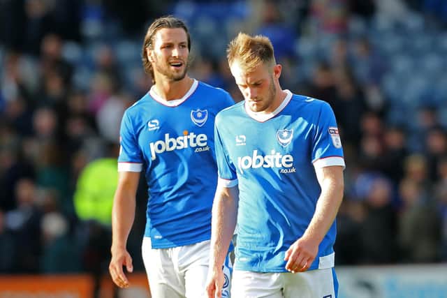 Pompey favourites Christian Burgess and Matt Clarke reunited in a pre-season friendly on Saturday.