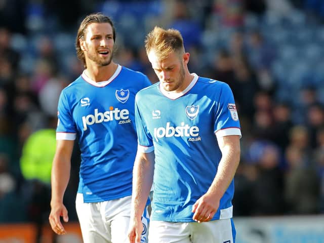 Pompey favourites Christian Burgess and Matt Clarke reunited in a pre-season friendly on Saturday.