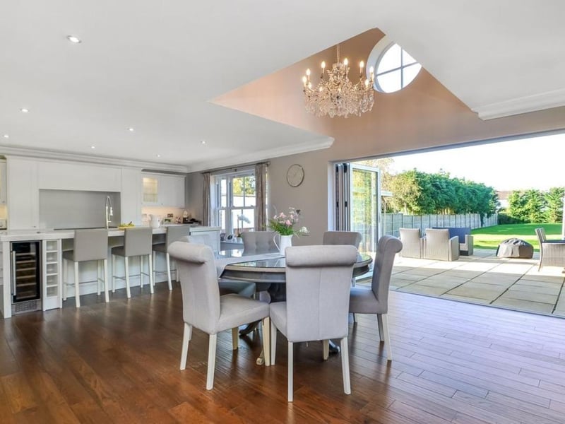 The listing says: "The accommodation provides 3319 sq ft of living space arranged over two floors."