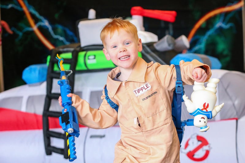 Oliver Tipple, 3. Cosplay enthusiasts Portsmouth Ghostbusters at Port Solent, Portsmouth, fundraising for Cancer Research UK
Picture: Chris Moorhouse (jpns 270224-05)