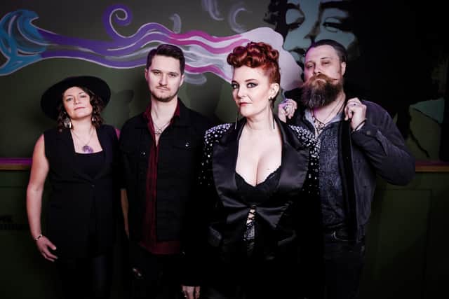 Brave Rival, from left: Donna Peters, Ed Clarke, Lindsey Bonnick and Billy Dedman