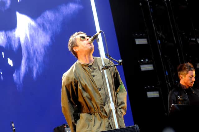 Liam Gallagher at Isle of Wight Festival in 2018