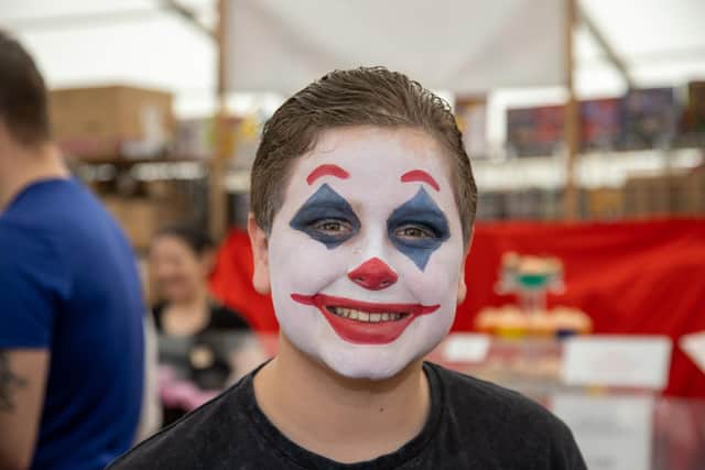Local lad Mackenzie Johnson, 13 came as Joker.
Photos by Alex Shute