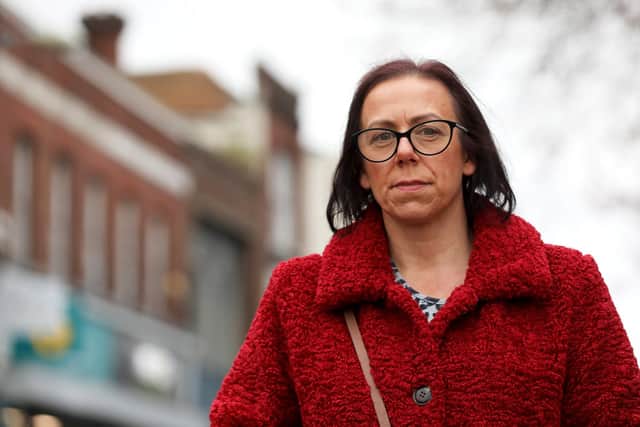 Natasha Walker, the sister of Katrice Lee, who's been missing for 40 years, is optimistic after her father is promised a meeting with the Prime Minister in March. Pictured is Natasha Walker in Gosport. Picture: Sam Stephenson.