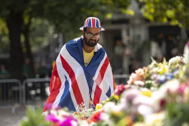 Deepak Thakur at the proclamation of King Charles III in Guildhall Square in Portsmouth Picture: Peter Langdown