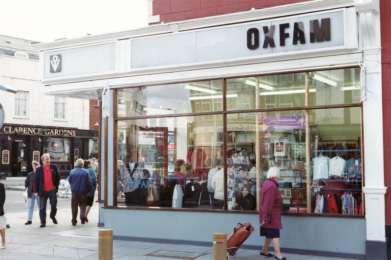 Oxfam in London Road, North End in 1992