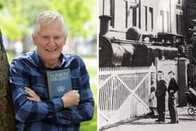 Michael Portsmouth, 78, was shocked to find himself in a book about Hampshire railways.