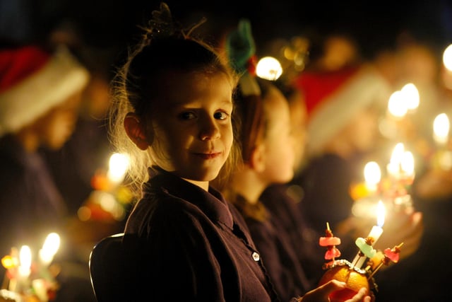 The News Carol Service was held at St Mary's Church in Fratton. Picture: Sarah Standing (061224-235)