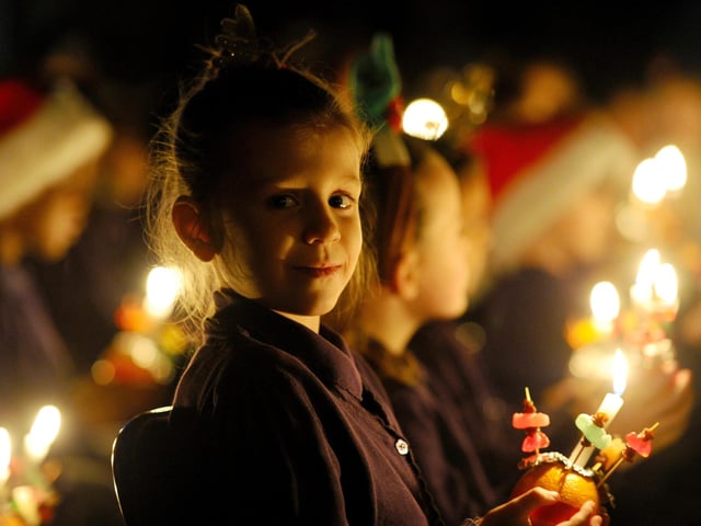 The News Carol Service was held at St Mary's Church in Fratton. Picture: Sarah Standing (061224-235)